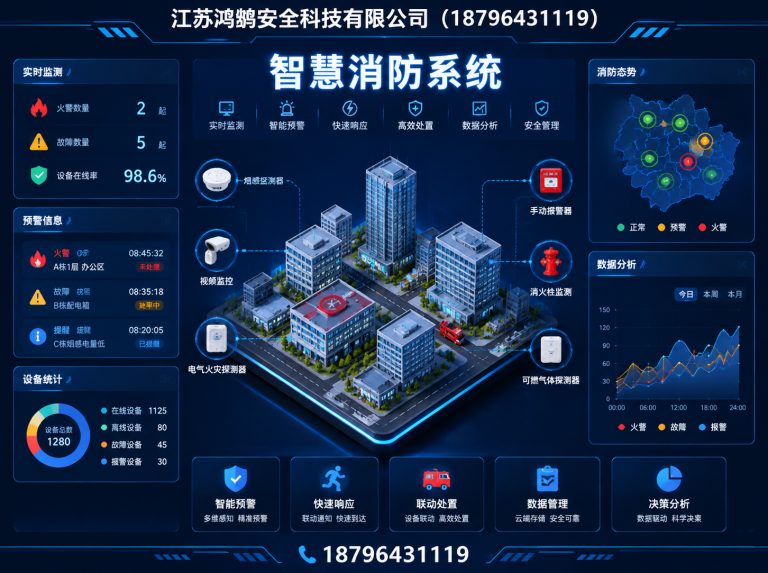 达州消防通信指挥展示图