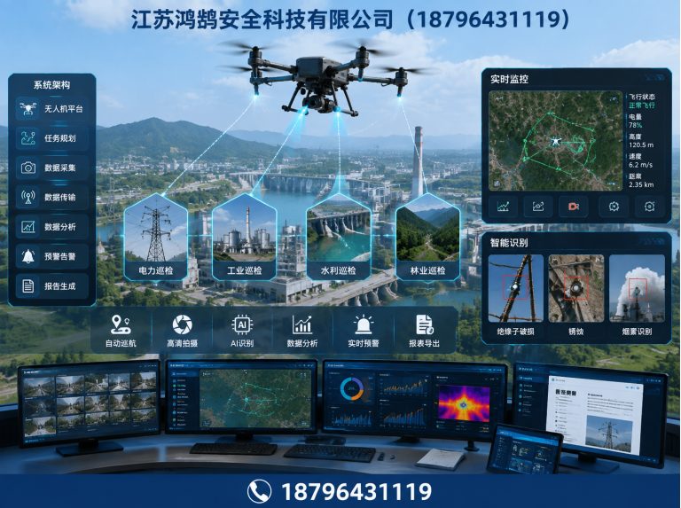 达州无人机巡检系统展示图